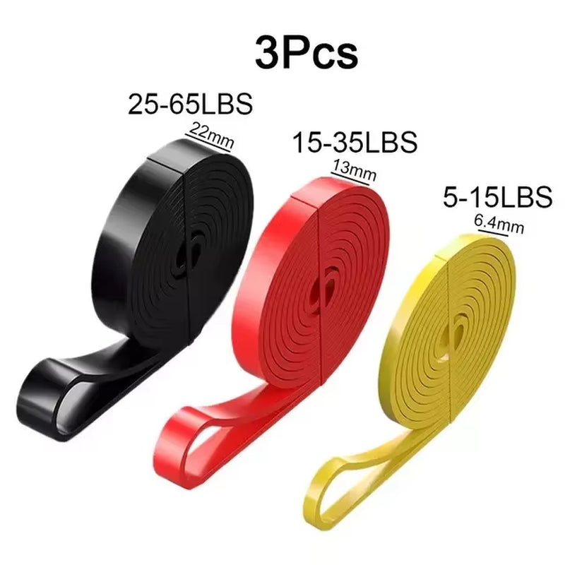 5~125Lbs Tpe Gym Resistance Bands Gym Equipment for Home Boxing Yoga Exercise Equipment Shoulder Back Rehab for Woman Man